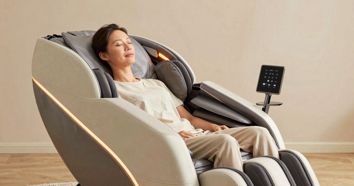 fauteuil de massage shiatsu : détente profonde en 15 minutes
