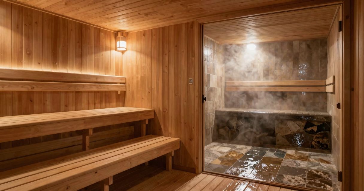 sauna et hammam: ordre idéal pour booster le bien être