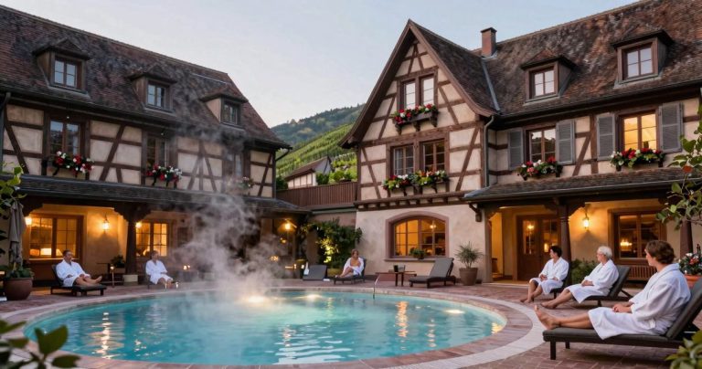 week end bien être en alsace: hostellerie des châteaux & spa