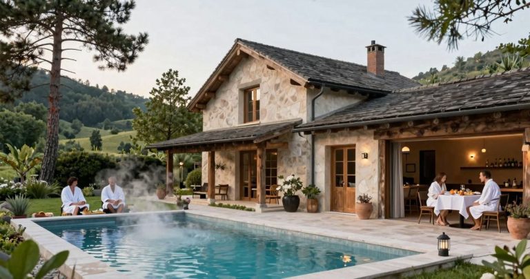hôtel spa en haute loire : escapade bien être et calme