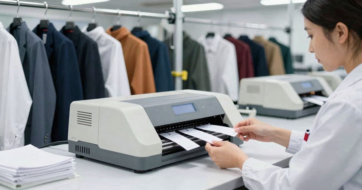Étiquettes de marquage vêtements: meilleurs fabricants 2026