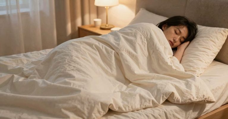 couverture lestée: apaisez tsa et anxiété pour le sommeil