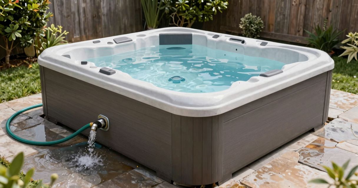 tuyau d’arrosage pour vider un spa : guide rapide et sûr