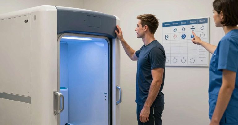 rythme hebdomadaire pour la cryothérapie: résultats durables