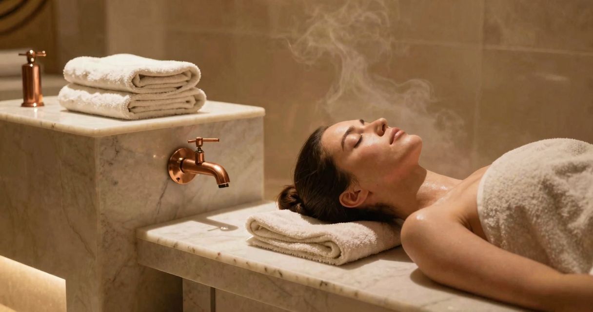 hammam à besançon: détente rapide et peau éclatante