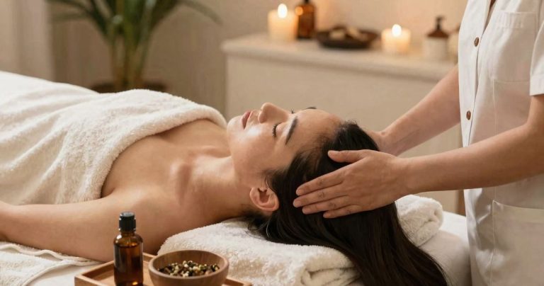 head spa à nîmes : rituel japonais pour cuir chevelu sain
